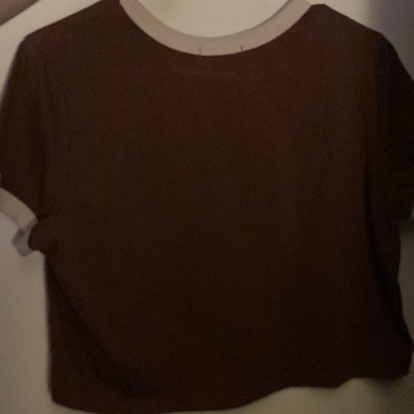 Brown large good vibes top - Picture 2 of 2
